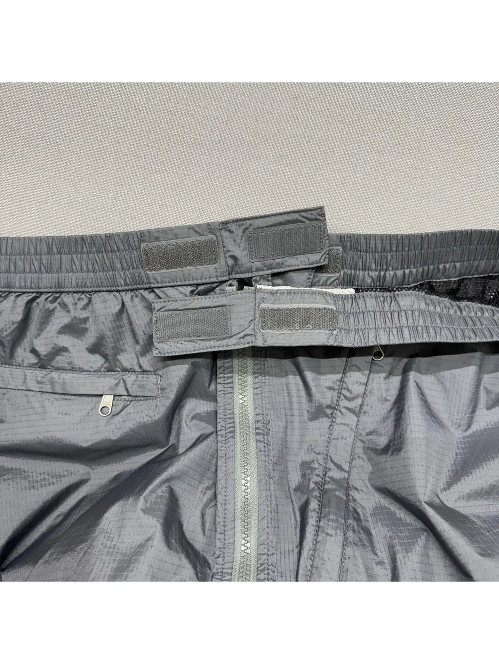 Marmot Men's PreCip Full Zip Rain Pants Gray XL Hardshell Waterproof Like New